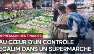 Nos journalistes ont suivi un contrôle ÉGAlim dans un supermarché de Saint-Parres-aux-Tertres