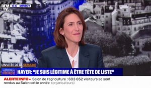 Européennes: "Je suis légitime à être tête de liste" affirme Valérie Hayer