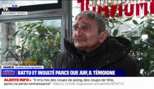 "Je ne suis pas bien [...] je me sens humilié": le témoignage du sexagénaire victime d'un acte antisémite à Paris