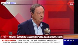 Michel-Édouard Leclerc: "On ne peut pas me demander un jour de vendre de l'essence à perte et en même temps appliquer une loi où je dois prendre 10% de marge sur des produits industriels"