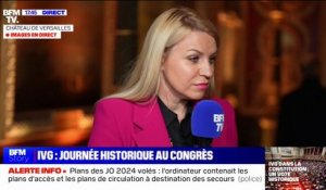IVG: les parlementaires du Rassemblement national vont voter "en grande partie" pour la constitutionnalisation, selon la députée Hélène Laporte