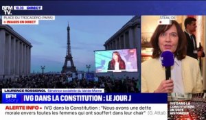 IVG dans la Constitution: "C'est un très beau moment que nous vivons", affirme la sénatrice socialiste Laurence Rossignol