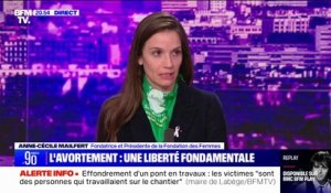 IVG dans la Constitution: "Beaucoup de joie et d'émotions" pour Anne-Cécile Mailfert (présidente de la Fondation des femmes)