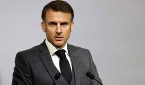 Emmanuel Macron appelle les alliés de l'Ukraine à « ne pas être lâches »