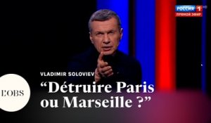 En Russie, ce présentateur télé menace (encore) la France après le soutien de Macron à l’Ukraine