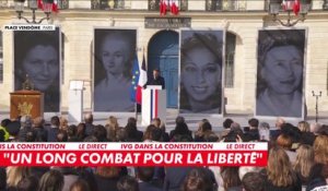 Emmanuel Macron : «Je souhaite l'inscription de cette liberté garantie de recourir à l'IVG dans la Charte des droits fondamentaux de l'Union européenne»