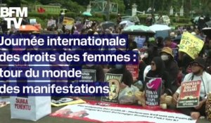 Journée internationale des droits des femmes: tour du monde en images des manifestations