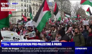 La manifestation en soutien aux Palestiniens prévue à Paris ce samedi a débuté