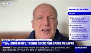 Info BFMTV: une tonne de cocaïne saisie au havre