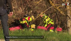 Les recherches pour retrouver quatre disparus, dont un père et ses deux enfants, ont repris ce matin dans le Gard et en Ardèche, suite aux violentes intempéries