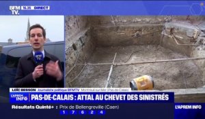 Crues dans le Pas-de-Calais: Gabriel Attal annonce une réduction par deux du délai d'indemnisation des assurances