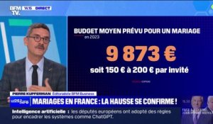 Une hausse des mariages en France: 240.000 en 2023