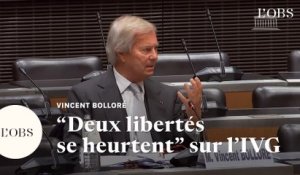 IVG : pour Vincent Bolloré, deux "libertés" se "heurtent" dont celle "des enfants à vivre"
