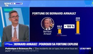 Emmanuel Macron a remis mercredi la grand-croix de la Légion d'honneur à Bernard Arnault, aujourd'hui considéré comme l'homme le plus riche du monde