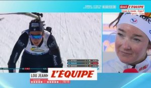 Jeanmonnot : «Je ne vois pas comment j'aurais pu aller chercher ces secondes» - Biathlon - CM (F)