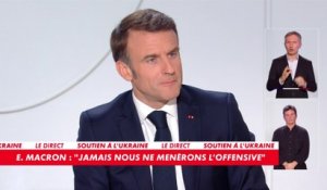 Emmanuel Macron : «Notre capacité nucléaire donne d'abord une sécurité aux Françaises et aux Français».