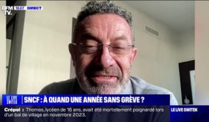 François Deletraz (membre du bureau national du FNAUT): "Le problème, c'est que SUD-Rail pense qu'il n'y a pas d'usagers, ils se fichent que les gens puissent prendre leur train ou pas"