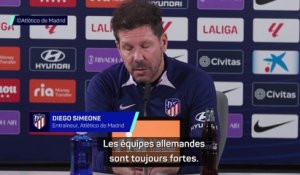 Simeone : "Il faudra faire la différence à l'aller"