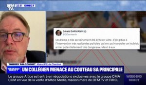 Principale menacée au couteau: le maire de Chenôve (Côte-d'Or) salue le "sang-froid", "le professionnalisme" et "le courage" de la cheffe d'établissement
