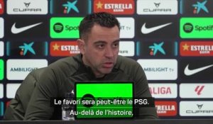 Barcelone - Xavi : "Le favori, c'est le PSG"