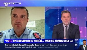 Survivaliste arrêté dans le Gard: "Le GIGN avait rarement vu quelqu'un qui fabriquait des explosifs dans une telle quantité", affirme le commandant Stéphane Martel