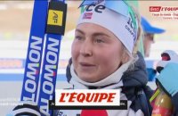 Tandrevold : «Je suis un peu dépassée par les émotions» - Biathlon - CM (F) - Poursuite