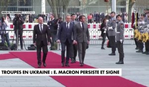 Troupes en Ukraine : Emmanuel Macron persiste et signe