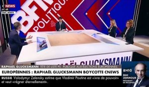 Raphaël Glucksmann refuse le débat démocratique : La tête de liste PS-Place Publique aux européennes, annonce sur BFM... qu'il boycottera le débat organisé par CNews