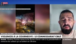 Attaque du commissariat de la Courneuve - Le syndicat Alliance en colère : "Ils étaient là pour se faire du flic et pour cramer des policiers. Ils voulaient tuer du flic, il faut dire les choses !"