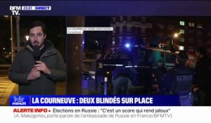 Commissariat attaqué à La Courneuve: deux blindés déployés par la gendarmerie pour assurer le maintien de l'ordre