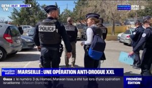Marseille: une importante opération de lutte contre le trafic de drogue menée à la Castellane