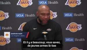 Lakers - Ham : “J'aime Quin Snyder, il est comme un grand frère pour moi”