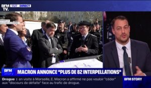 Opération "place nette XXL" à Marseille: Sébastien Delogu (LFI) dénonce "le culte de l'action pour l'action" d'Emmanuel Macron