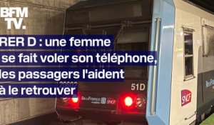 RER D: une femme se fait voler son téléphone avant de le retrouver grâce aux passagers