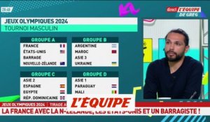 les États-Unis, la Nouvelle-Zélande et un barragiste pour la France - JO 2024 - Foot (H)