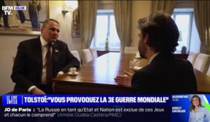 Piotr Tolstoï, vice-président de la Douma: "Vous, les Français, êtes en train de provoquer la Troisième Guerre mondiale"