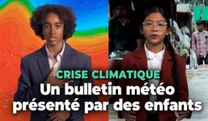 Changement climatique : de France 2 à CNN, la météo présentée par des enfants ce jeudi