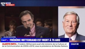 Alain Duhamel sur Frédéric Mitterrand: "Comme homme politique, c'était un ovni"