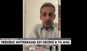 Nicolas Sarkozy : «Frédéric Mitterrand était quelqu'un de très cultivé et il était très enthousiaste»
