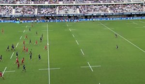 TOP 14 - Essai de Baptiste COUILLOUD (LOU) - Montpellier Hérault Rugby – LOU Rugby