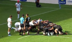 TOP 14 - Essai de Tawera KERR-BARLOW (SR) - Stade Rochelais - RC Toulon