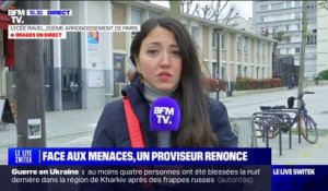 "Il était en insécurité": les élèves réagissent à la démission du proviseur du lycée Maurice Ravel à Paris