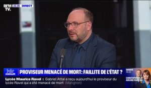 Proviseur menacé de mort à Paris: "La République est attaquée de façon très claire et depuis de nombreuses années", affirme Samuel Mayol (membre du Comité Laïcité République)