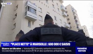 Opération "place nette XXL" à Marseille: 600.000 euros en liquide saisis