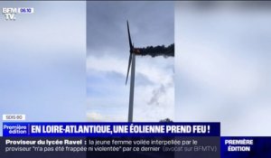 Une éolienne a pris feu en Loire-Atlantique après une avarie sur son moteur