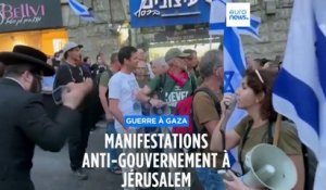Manifestations anti-gouvernement à Jérusalem