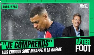 OM 0-2 PSG : Mbappé sorti à l'heure de jeu, Riolo "comprend le choix" de Luis Enrique