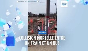 Russie : collision mortelle entre un train et un bus