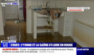 "Sur ce logement, tout est fichu, il n'y a plus rien à récupérer": à L'Isles-sur-Serein (Yonne), les sinistrés constatent les dégâts
