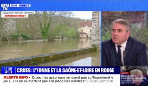 Xavier Bertrand (président LR des Hauts-de-France), sur les assurances qui ne "jouent pas le jeu": "Depuis que je les ai citées, les sinistrés commencent à avoir des appels"